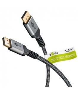 Goobay 75686 DisplayPort cable 3 m Black