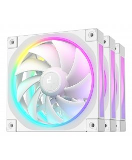 DeepCool FL12 WH-3 in 1 Computer case Fan 12 cm White 3 pc(s)