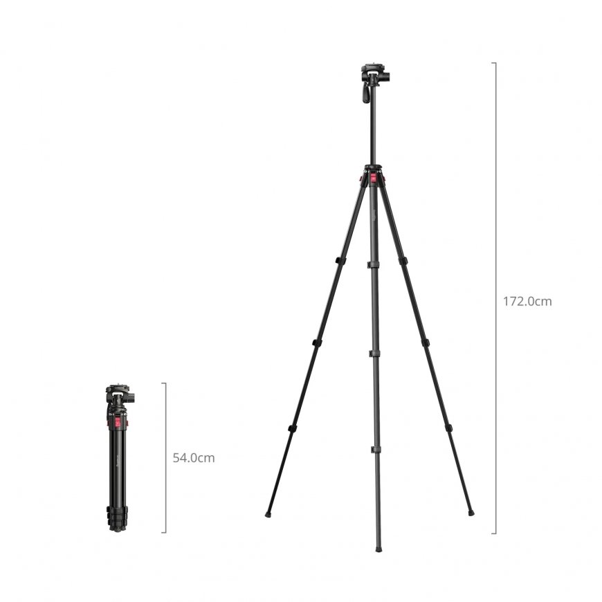 SmallRig 5474 tripod Smartphone/Digital camera 3 leg(s) Black – 5