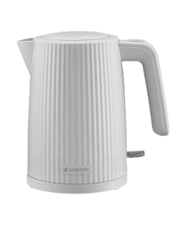 Portselanist keraamika 1,1 l, lokkis valge AMBITION