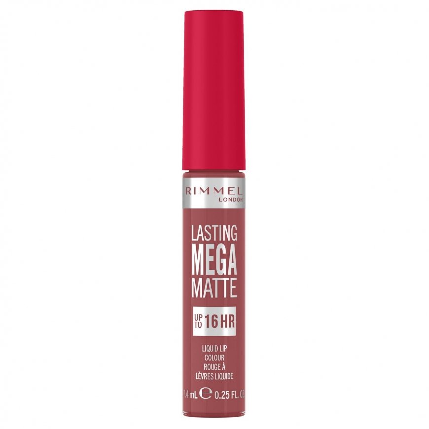 Rimmel Lasting Mega Matte 7,4 ml 210 Rose & Shine Matinis