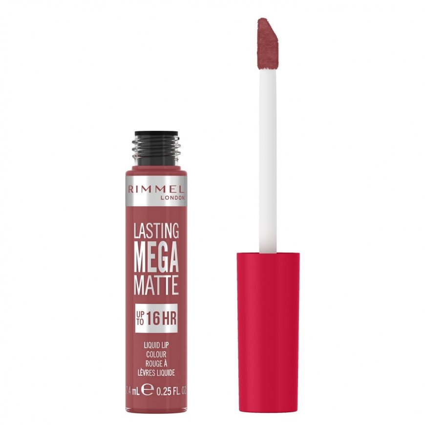 Rimmel Lasting Mega Matte 7.4 ml 210 Rose & Shine – 2