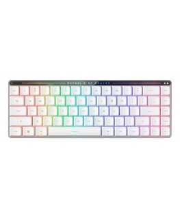 ASUS ROG Falchion RX Low Profile tastatūra Speļu USB + RF Wireless + Bluetooth Balts
