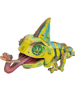 MAKEBUG 3D papīra puzle Čameleons, MB-D-0050