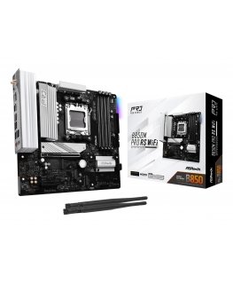 Asrock B850M Pro RS WiFi AMD B850 Protsessoripesa AM5 Mikro ATX