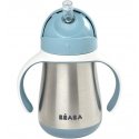 BEABA METALLIC KOTI WITH STRAW, 250 ML, CLAY