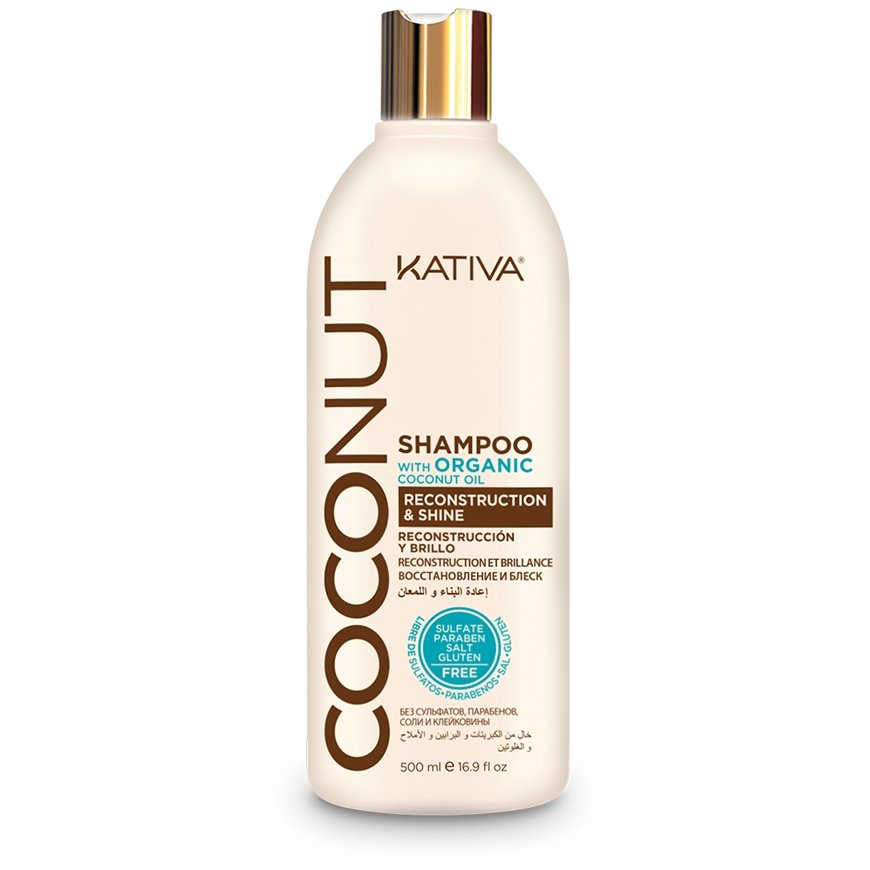 KATIVA Coconut Shampoo, 500ml