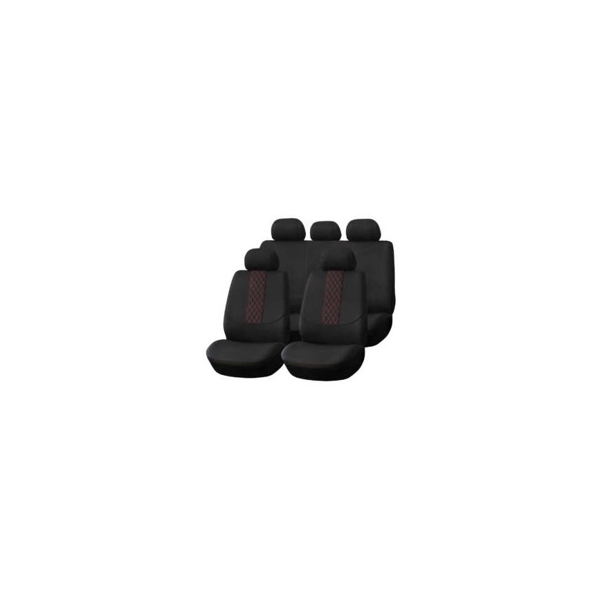 Universal car seat covers for front and rear seats set sc03 amio-04603 – 2