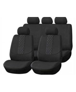 Universal car seat covers front and rear set sc02 amio-04602