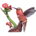 MAKEBUG 3D popierinė dėlionė Kolibris, MB-D-0058 MAKEBUG 3D popierinė dėlionė Kolibris, MB-D-0058