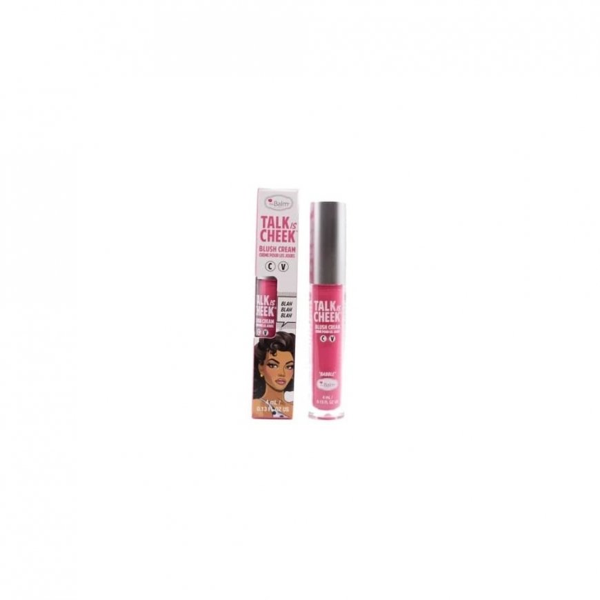 The Balm Talk on Cheek Blush Kreminis kreminine põsepunane Babble 4ml