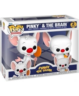 Funko POP pack 2 figures Pinky & The Brain