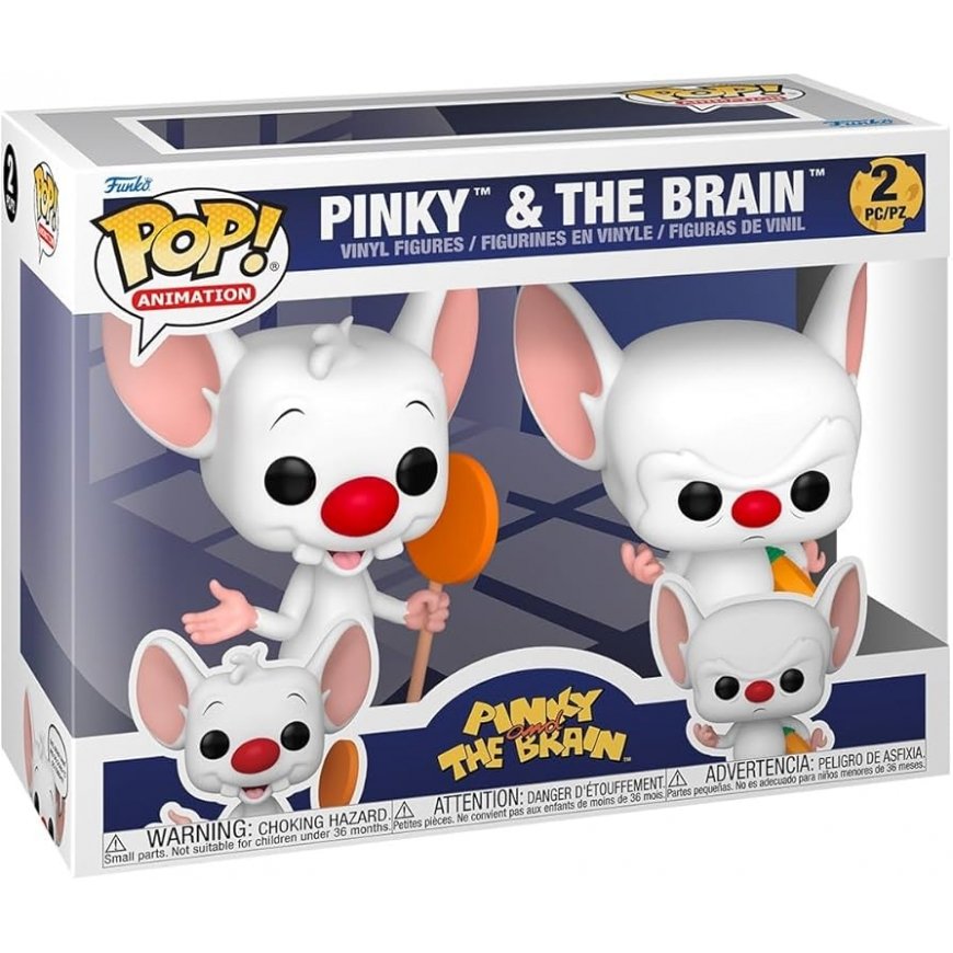 Funko POP набор 2 фигурки Pinky & The Brain