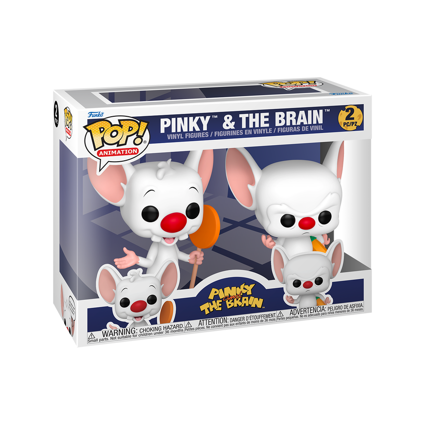 Funko POP pack 2 figures Pinky & The Brain – 2