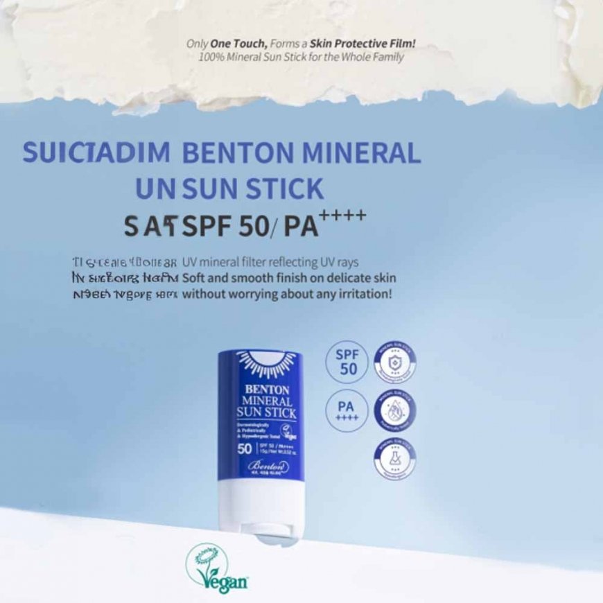 Benton MINERAL päikesepulk SPF50 15 g