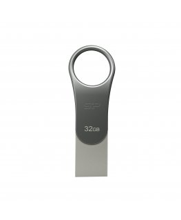 Silicon Power Mobile C80 USB zibatmiņa 32 GB USB Type-A / USB Type-C 3.2 Gen 1 (3.1 Gen 1) Titāns