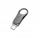 Silicon Power Mobile C80 USB zibatmiņa 32 GB USB Type-A / USB Type-C 3.2 Gen 1 (3.1 Gen 1) Titāns