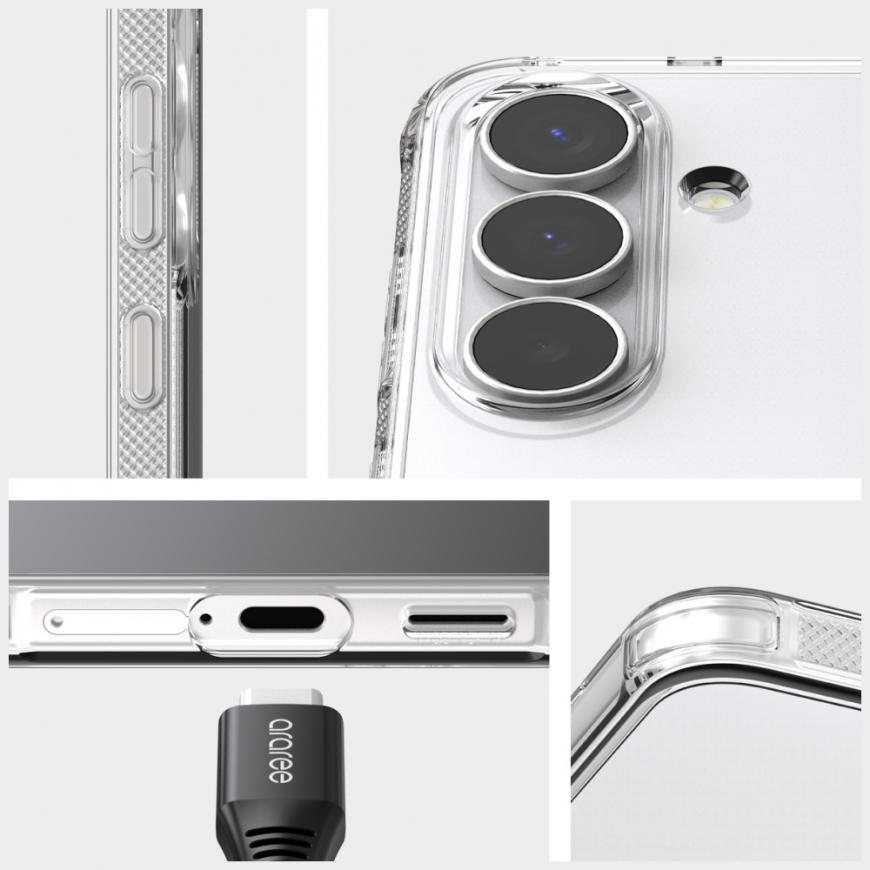 Araree Flexield case for Samsung Galaxy S25 FE transparent – 5