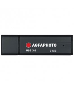 AgfaPhoto 10571 USB atmintukas 64 GB USB A tipo 3.2 Gen 1 (3.1 Gen 1) Juoda