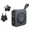 Swissten Power Bank ALL-IN-ONE PRO with exchangeable plugs US / EU / UK 20W 10000mAh Swissten Power Bank ALL-IN-ONE PRO with exchangeable plugs US / EU / UK 20W 10000mAh