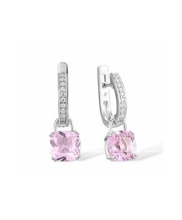 Brilio Silver Silver set with cubic zirconia SET296WB (pendant, dangle earrings)