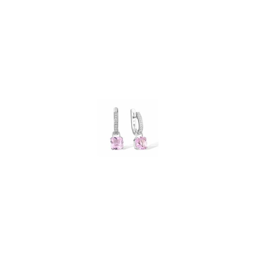 Brilio Silver Silver set with cubic zirconia SET296WB (pendant, dangle earrings)