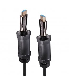Lindy 38527 HDMI kabelis 10 m HDMI Type A (Standard) Melns