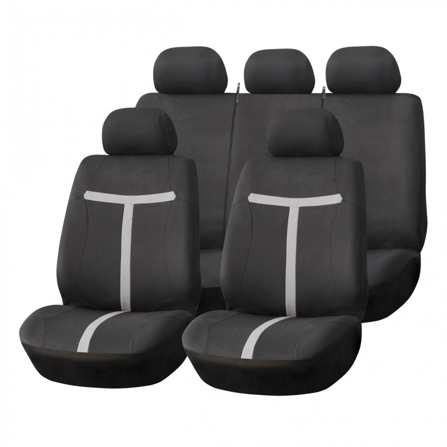 Universal car seat covers for front and rear seats complete set sc06 amio-04606 – 2