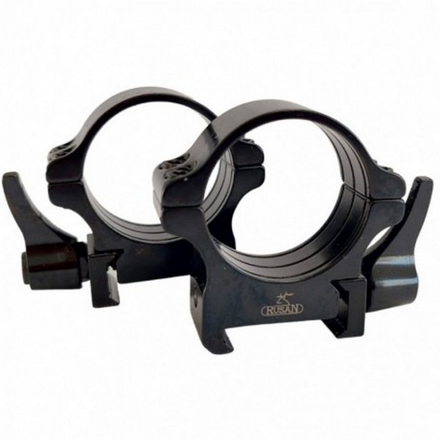 Rusan Picatinny rings - 30 mm, quick-release, H8
