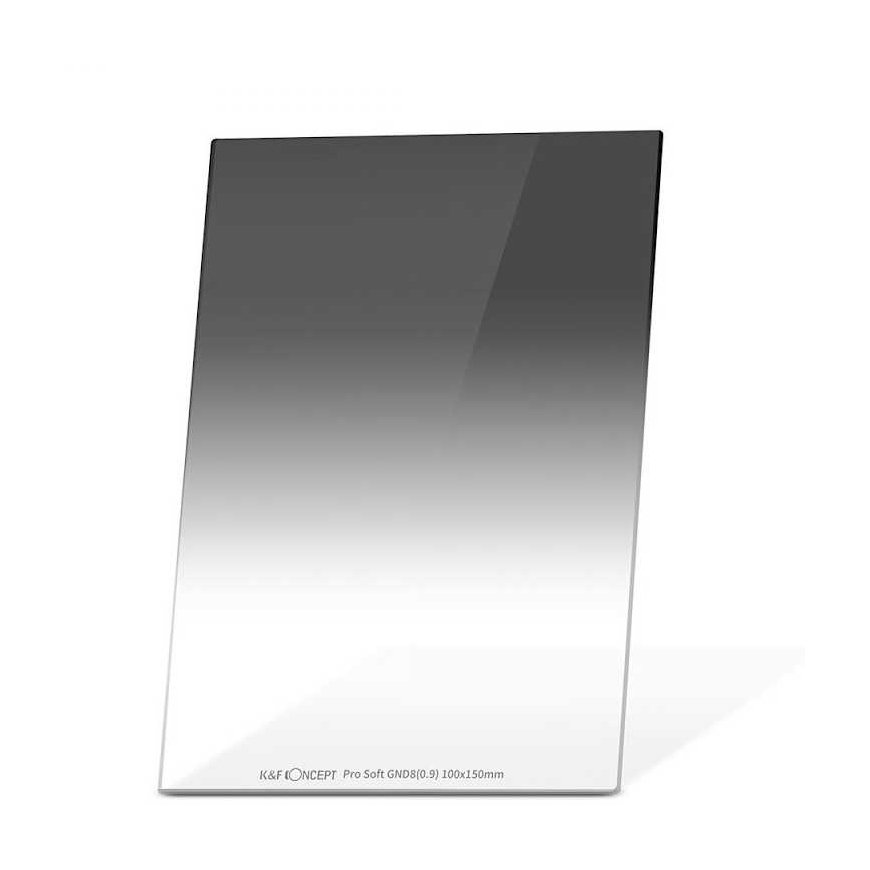 Filter - K&F Concept ND8 Graduated Filter 100x150mm 3-Stop