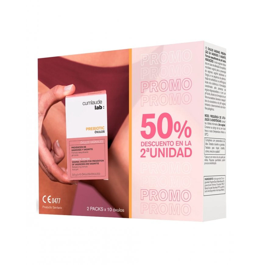 Cumlaude Lab PREBIOTIC OVUMES pack 2 x 10 units