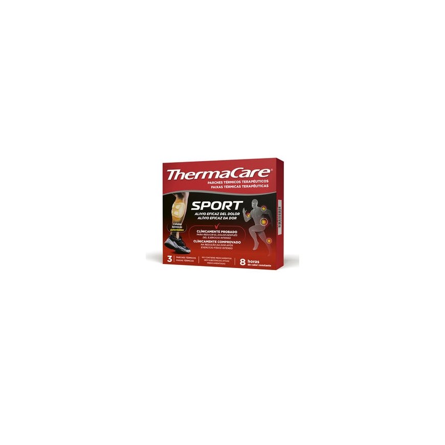 THERMACARE SPORT тепловые пластыри 3 шт.