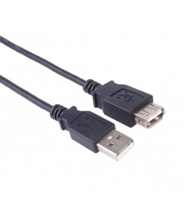 PremiumCord KUPAA5BK USB kabelis USB 2.0 5 m USB A Melns
