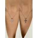 Brilio Silver Brilio Silver Pendant with Black Zircons Cross PT84WBC Brilio Silver Brilio Silver Pendant with Black Zircons Cross PT84WBC