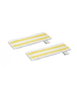 Kärcher Universal floor cloth set EasyFix Сменная тряпка для швабры Белый, Желтый