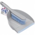 Rubber dustpan with brush BACTERIA STOP Rubber dustpan with brush BACTERIA STOP
