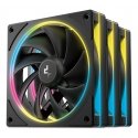 DeepCool FL12 SE 3IN1 Kompiuterio korpusui Ventiliatorius 12 cm Balta 3 vnt DeepCool FL12 SE 3IN1 Kompiuterio korpusui Ventiliatorius 12 cm Balta 3 vnt