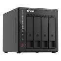 QNAP TS-453E NAS Tower Intel® Celeron® J6412 8 GB 0 TB QNAP QTS Black