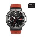 Amazfit T-Rex 3 Lava 3.81 cm (1.5") AMOLED 48.5 mm Digital 480 x 480 pixels Touchscreen Black, Stain