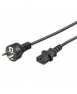 Link Accessori E10274 virtajohto musta 3 m Virtapistoke tyyppi E C13 liitin