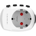 Skross 61260 elektriskās kontaktdakšas adapters Universāls Balts Skross 61260 elektriskās kontaktdakšas adapters Universāls Balts