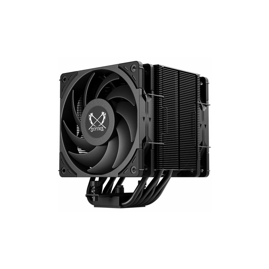 Scythe Mugen 6 Dual Fan Black Edition Procesors Ventilators 12 cm Melns 1 pcs