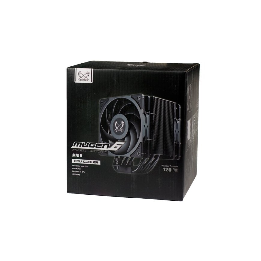 Scythe Mugen 6 Dual Fan Black Edition Processor 12 cm 1 pc(s) – 2