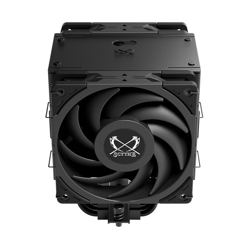 Scythe Mugen 6 Dual Fan Black Edition Procesorius Ventiliatorius 12 cm Juoda 1 vnt – 3