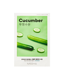 Airy Fit Sheet Mask Cucumber - A hydrating and revitalizing shee