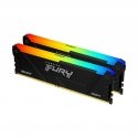 Kingston Technology FURY Beast RGB atmiņas modulis 32 GB 2 x 16 GB DDR4 3200 MT/s Kingston Technology FURY Beast RGB atmiņas modulis 32 GB 2 x 16 GB DDR4 3200 MT/s