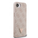 Guess PU 4G Strass Triangle Metal Logo Case Чехол для Apple iPhone 16e Guess PU 4G Strass Triangle Metal Logo Case Чехол для Apple iPhone 16e