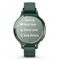 Garmin Lily 2 Active 38 mm Digitaalne 240 x 201 pikslit Puutetundlik ekraan Roheline GPS (satelliit)