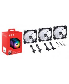 XPG VENTO 120 ARGB PWM Tietokonekotelo Tuuletin 12 cm musta 3 kpl