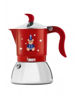 Bialetti 6651 ручная кофеварка Кофеварка мокка 0,473 L Красный, Нержавеющая сталь